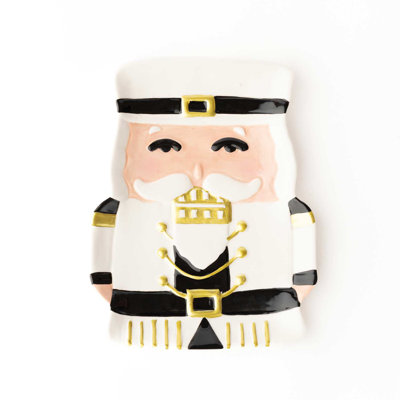 White Nutcracker Dish