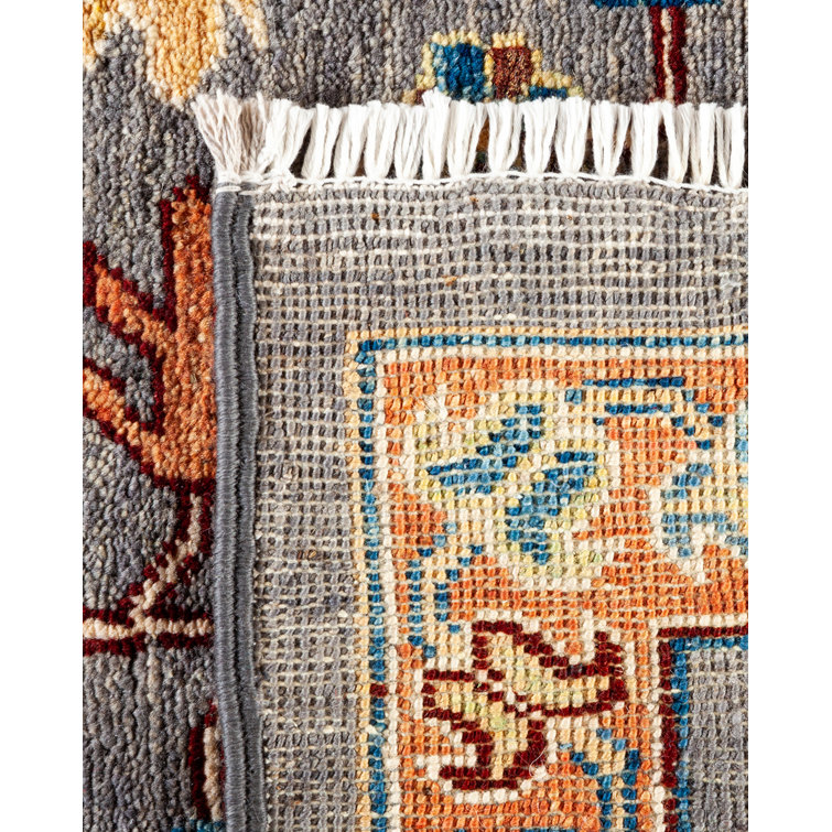 Hand Knotted Wool Area Rug Serapi Tribal Area Rug 5' 9 x 8' 11