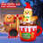 Christmas Inflatables 6 Ft Inflatable Gingerbread Man Sitting In Hot Cocoa Mug Scene With Built-in Leds