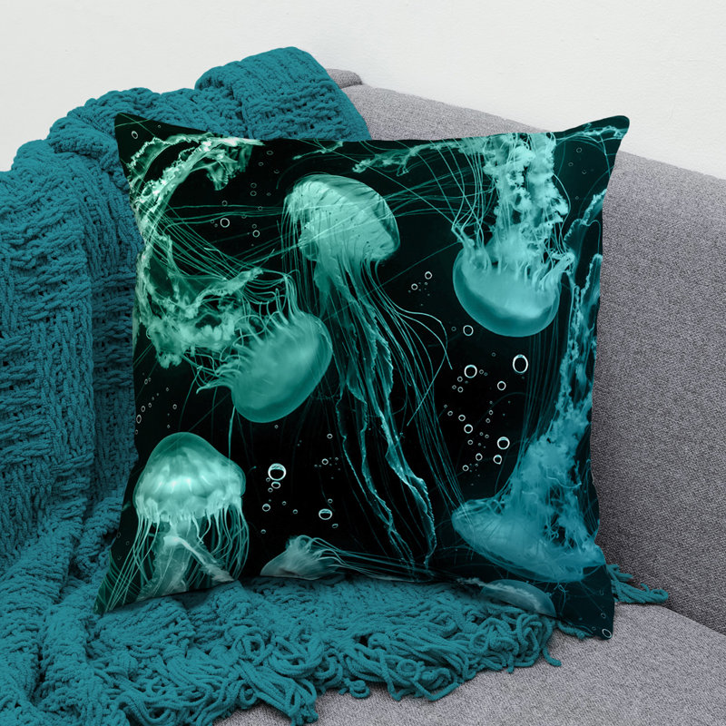 Abstract Throw Pillow