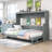 Mihoko Murphy Bed Cabinet with Display Shelf-1662849299-1662849296