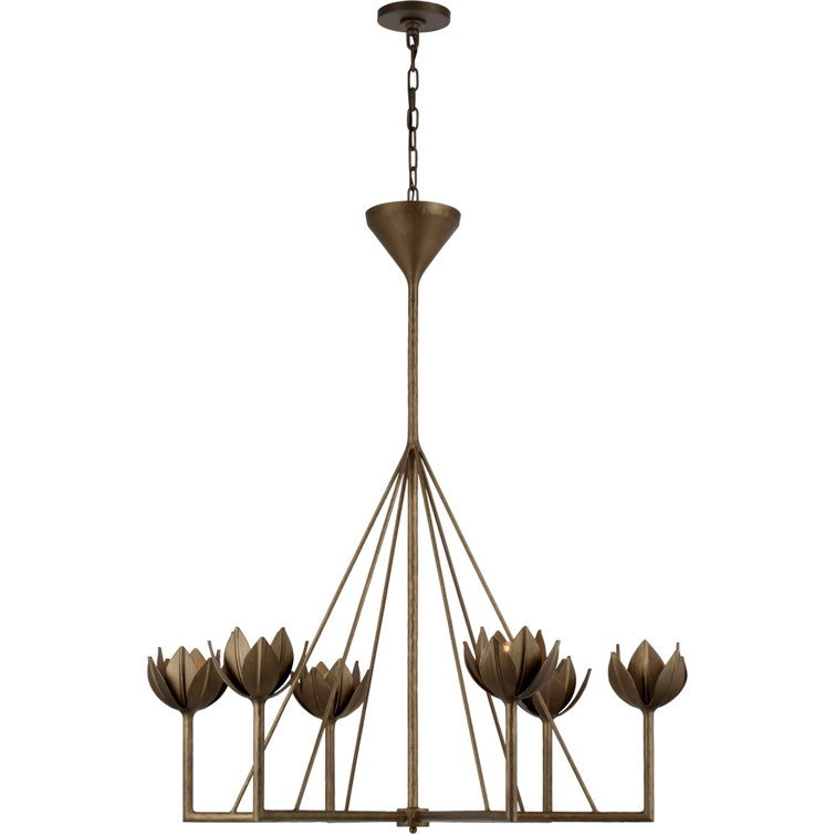Julie Neill Alberto Large Single Tier Chandelier