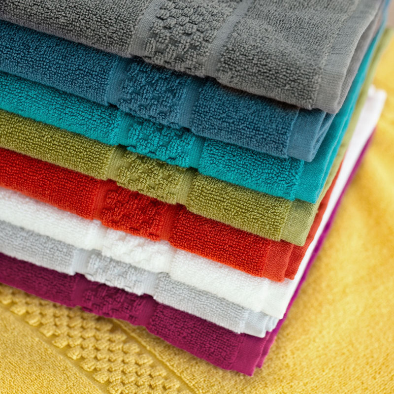 Hissan Plush Jacquard Hand Towel, Cream