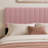 Full Size Velvet Upholstered Platform Bed With Twin Size Trundle, Pink-1304133980