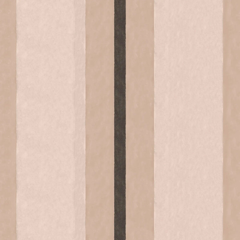 Miami Stripe - Wallpaper, Stucco, Premium Paper