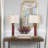 Textured Metal Column Table Lamp-100852271