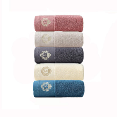 Hand Towel Set Of 5 Soft Cotton Highly Absorbent Decorative Hand Towels For Bathroom 13.78X28.74Inch