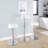 Clear Adjustable Contemporary Bar Table