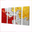 Chaos Harmony Of Sunrise Paint III - Fractals Wall Decor - Art mural moderne-802255192-802255193