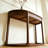 Chinese-style retro simple brown console table