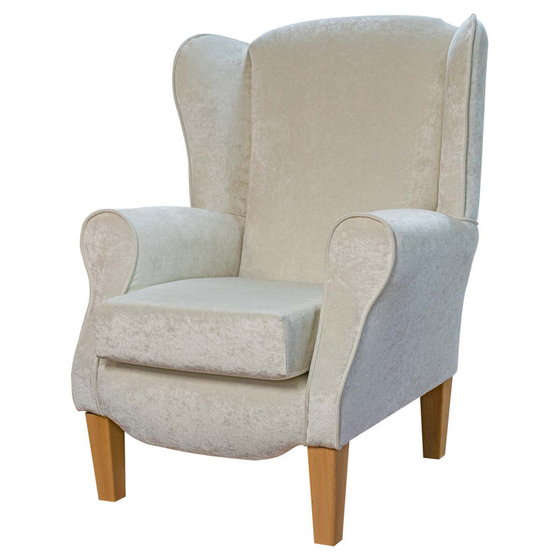 81cm Wide Tufted Wingback Chair