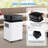 90 Pint Dehumidifier For Basement With Continuous & Auto Mode Large Water Tank