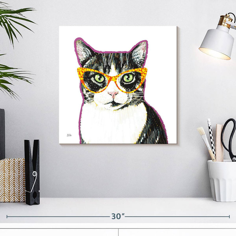 Crowle Bespectacled Pet I, H 16 po x l 16 po
