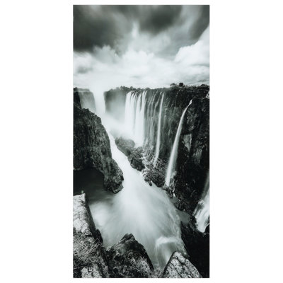 The Falls - Sans cadre, reproduction de photo sur verre