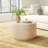 Denn Drum Modern Shell Finish  Coffee Table