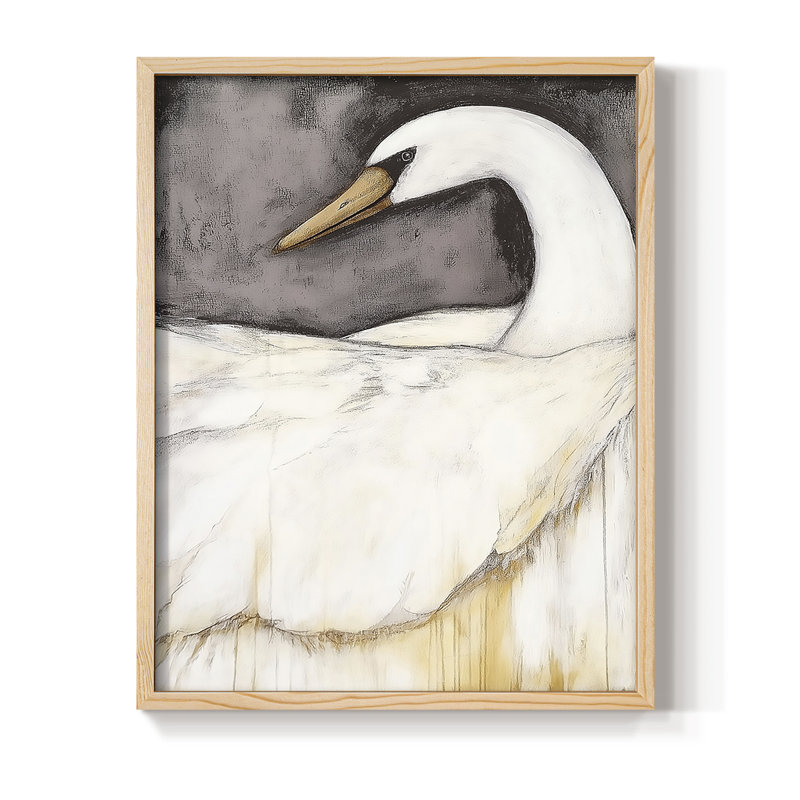 ANIMALS Series CECL XXXII, reproduction encadrée - bois massif, H 11 po x l 9 po