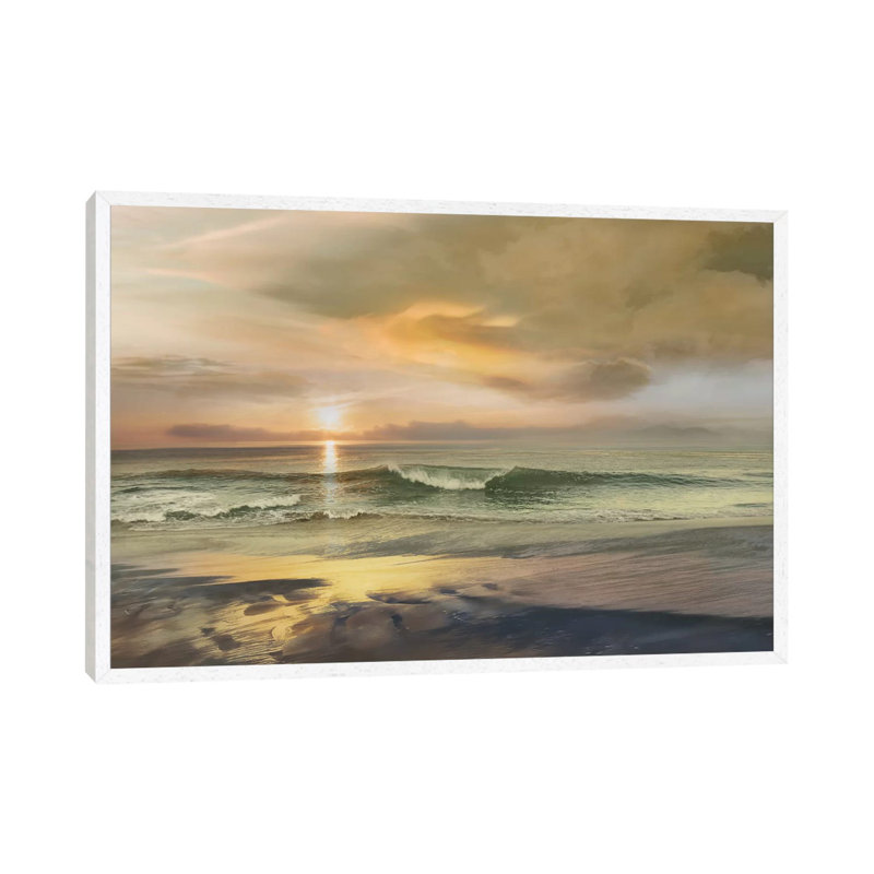 'Monterey' by Mike Calascibetta - Floater Frame Photograph Print on Canvas, 66.04 cm H x 45.72 cm W, White