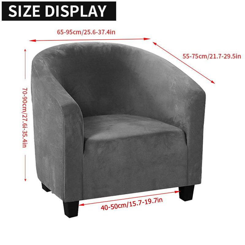 Sofa Slipcover, Gray