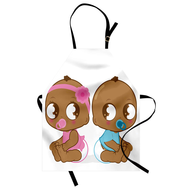 No Pattern Bib Apron