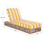Chaise longue d'extérieur Langley-635984
