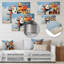 - Décoration murale de bâtiments en métal-931610566