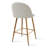 Benoni 26" H Textured Fabric Upholstered Counter Stool-1957587544