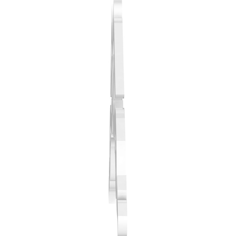 Pignon en PVC de qualité architecturale Rotherham, H 30 po x l 72 po x P 1 po, 10 / 12