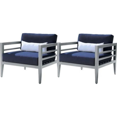 Chaise de patio avec coussin Winthrop