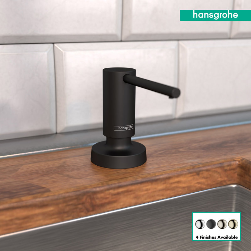 Talis Bath and Kitchen Sink Soap Dispenser, Matte Black