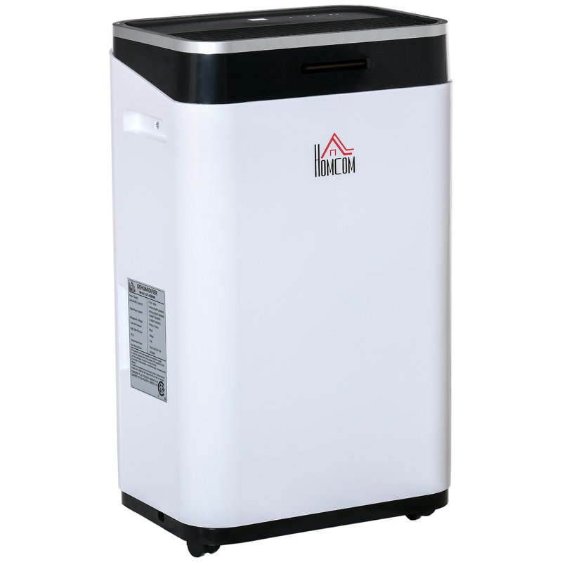 HomCom 42 Pints Console Dehumidifier for Rooms up to 215 Cubic Feet