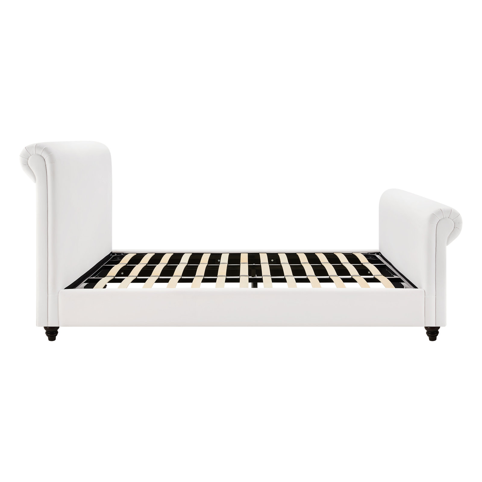Waverly Upholstered Bed, King, Prestige Pearl Tweed
