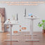 Height Adjustable Rectangular Standing Desk-115153678-115153679-115153674