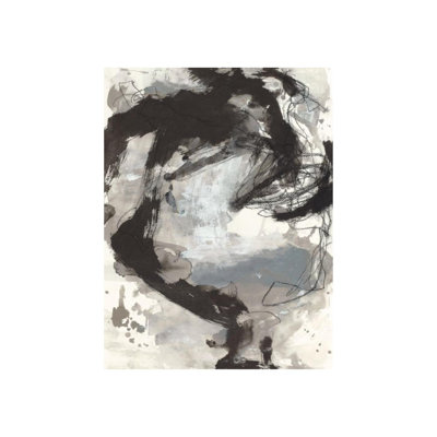 Black Spiral I Painting by Sara Brown