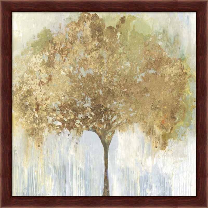 «Golden» par Allison Pearce, art mural encadré