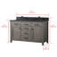 Ensemble de meuble-lavabo double 54 po Ajiya-1740069392-1740069394
