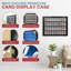 PENNZONI Sports Card Display Case, Holds 36 PSA Graded Sports & Playing Cards-112311330