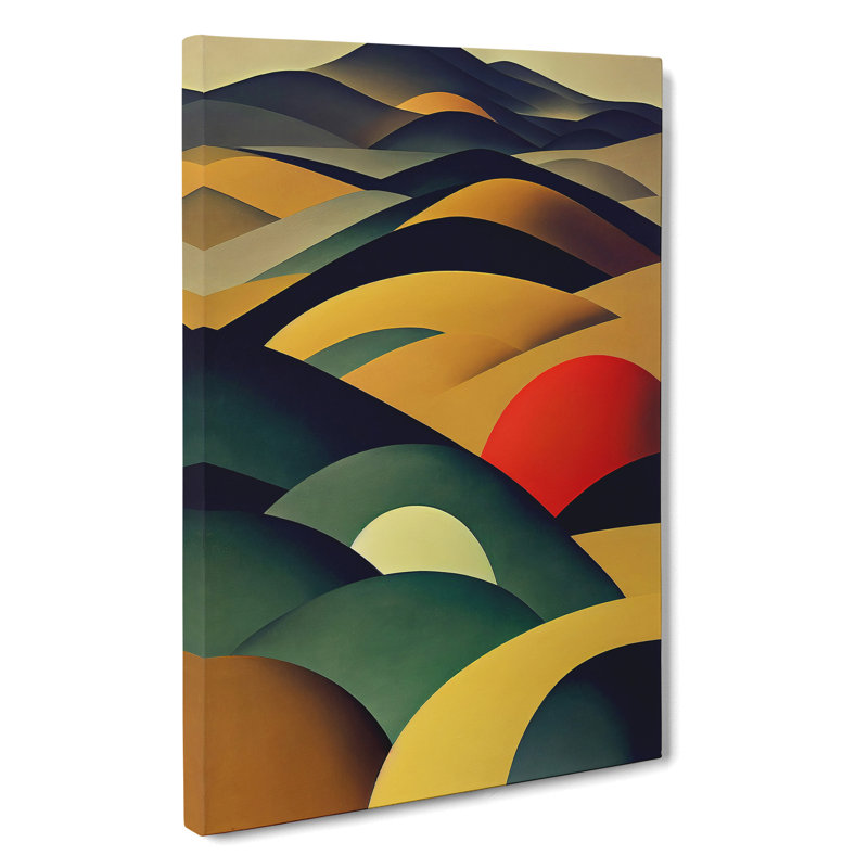 Mountain Landscapes No.1 - Wrapped Canvas Print, 50cm H x 35cm W x 3cm D