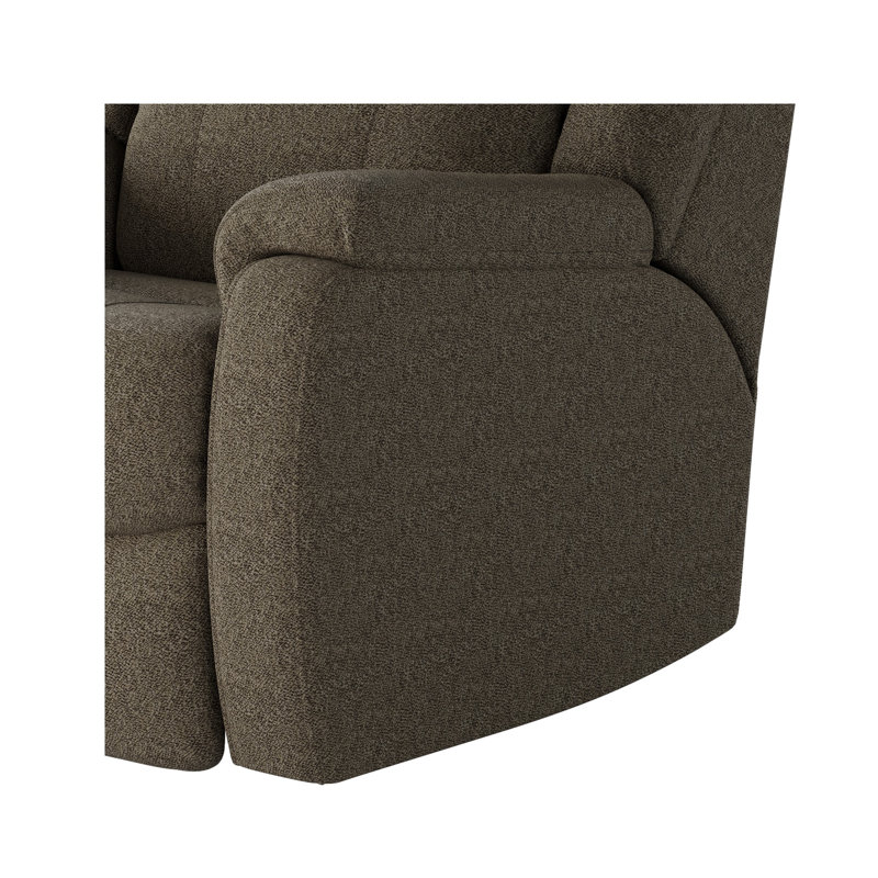 Fauteuil inclinable mural Hercules, Jacquard brun
