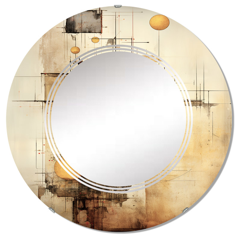 Miroir mural Skenfrith, 32 po x 32 po