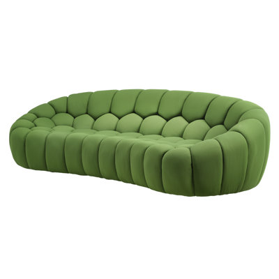 Modern 104" Upholstered 3-seater Sofa