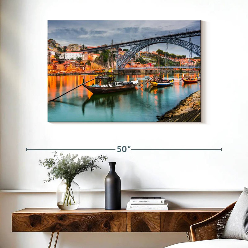 Sireci Douro River Rabelo Boats, 26" H x 39" W