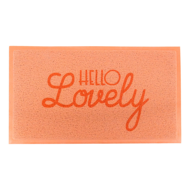 Delphina Non-Slip Floral Indoor Doormat
