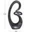 Sculpture décorative tourbillon en aluminium et aluminium-1028349413