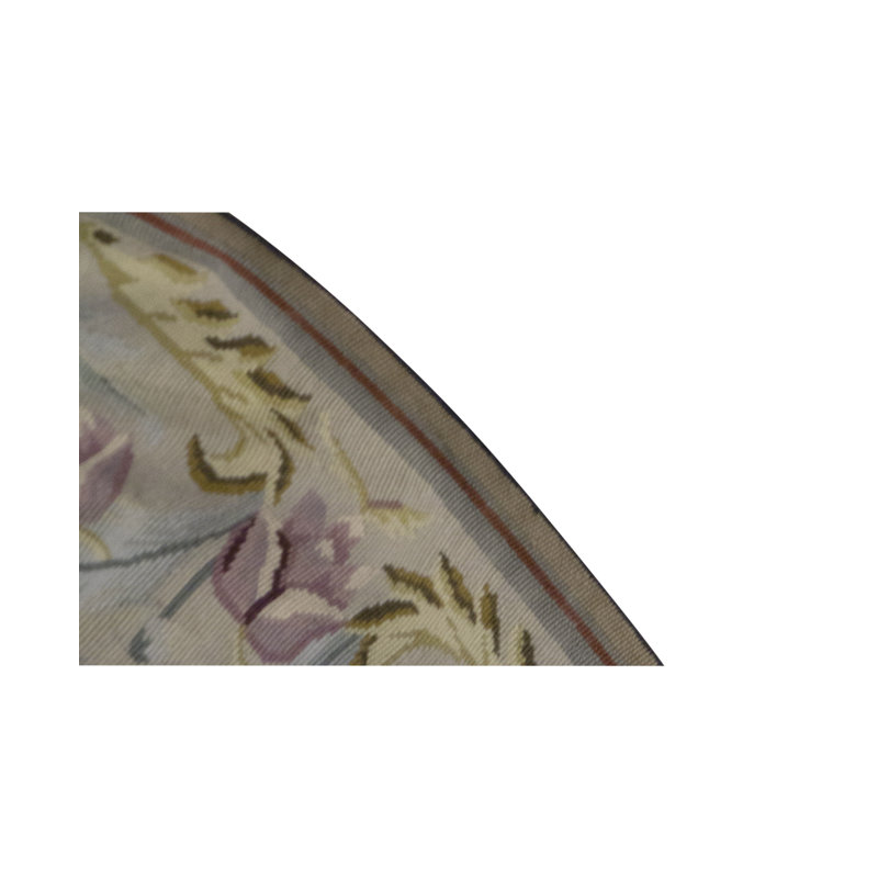 Hand-Knotted High-Quality Gray Area Rug