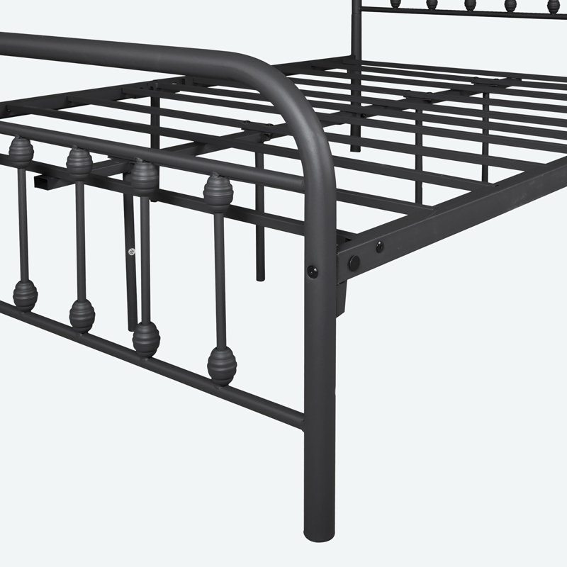 Avaan Metal Open-Frame Bed, Full