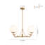 4-light Dimmable Opal Glass Globe Chandelier -758959855