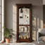 Brigham Lighted Curio Cabinet