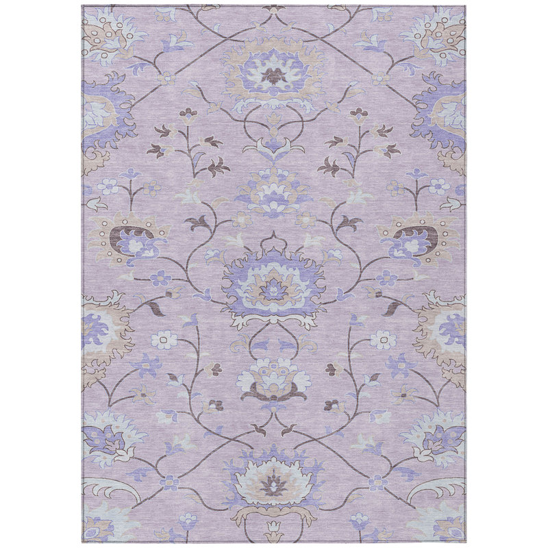 Machine Washable Indoor/Outdoor Mattera ACN2291 Global Rug, Rectangle 10' x 14'