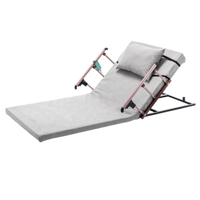Electric Adjustable Bed , 300 Lbs Load - Bearing Capacity, 4 68 Upgraded Lifting, Collapsible Rails, Remote For Pregnant Women And Handicap, Ideal Resting Relaxing, 2.4 Inch High Density Foam,
