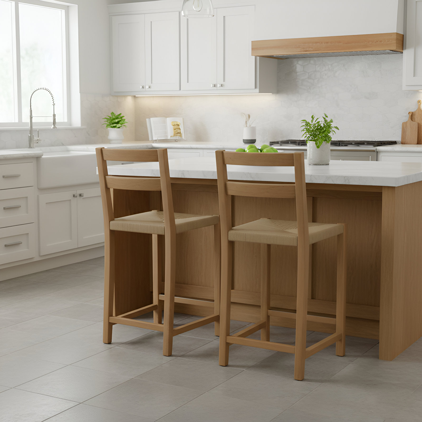 Sierra Loom Counter Stools (Set of 2)